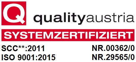 Quality Austria Zertifikat