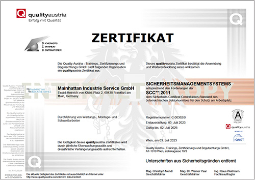 Zertifikat